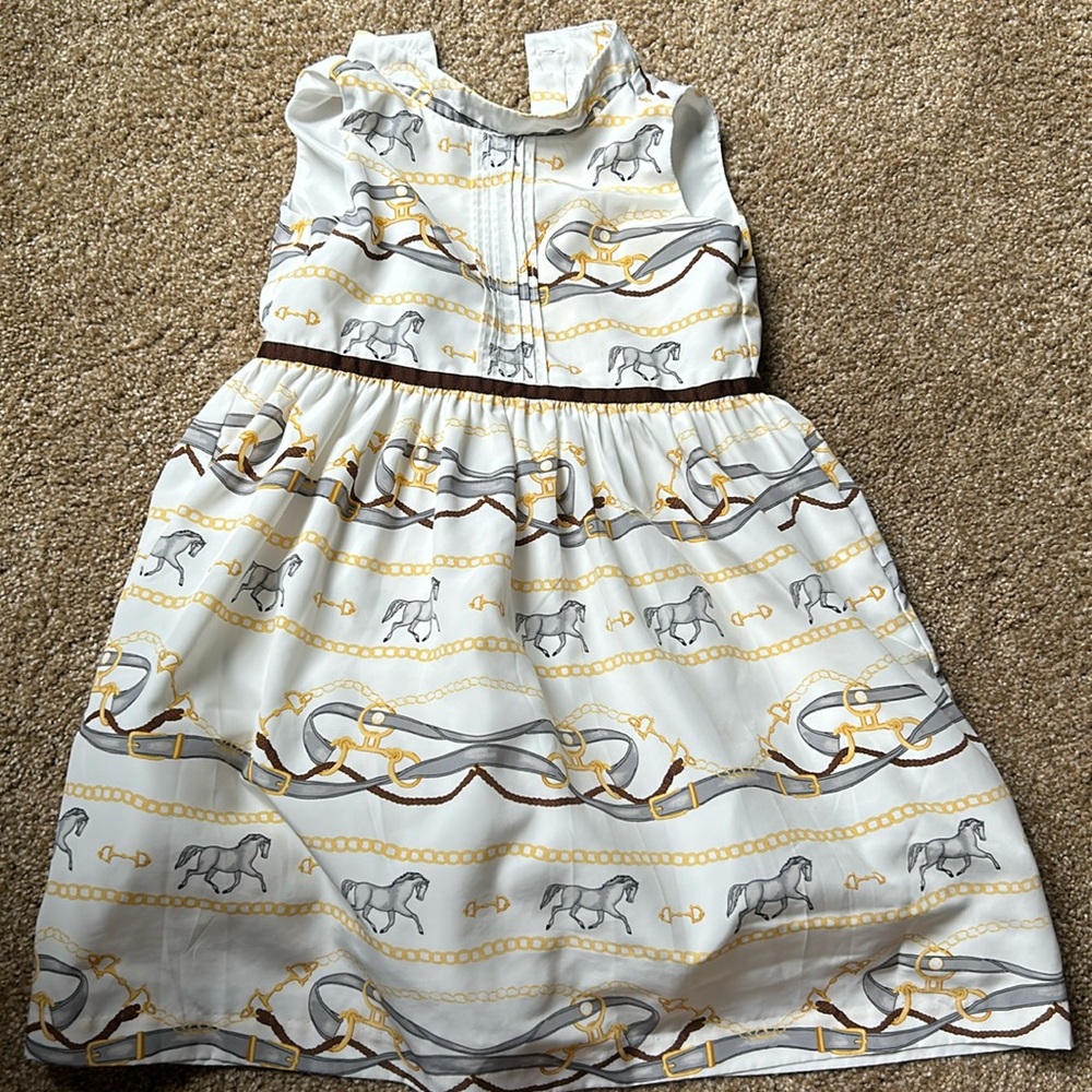 Janie & Jack Equestrian dress size 3